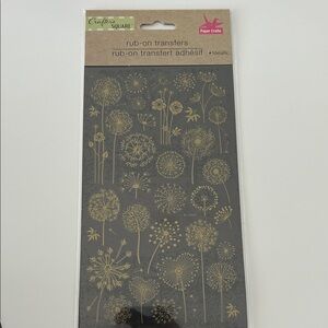 Rub-on transfer stickers - New